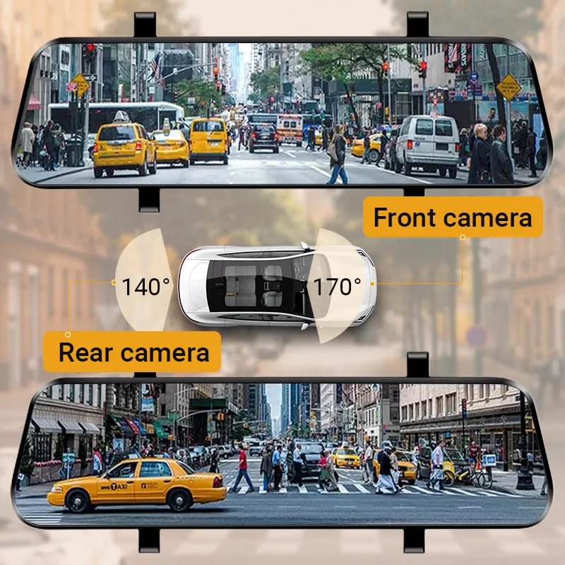 Limited Time 50% OFF10" HD Multi-Function Touch Screen Car Recorder  Free shipping