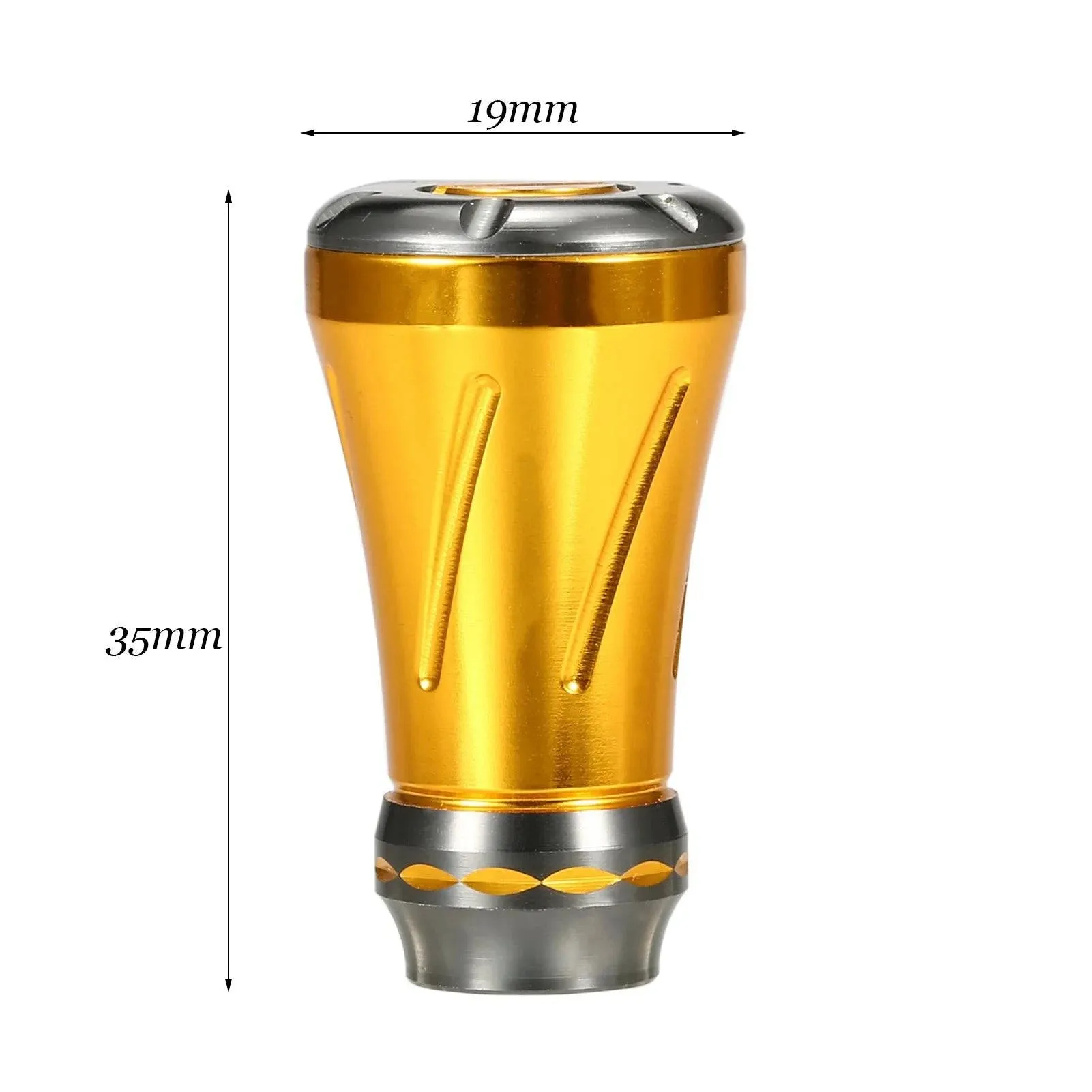 Lixada Fishing Reel Handle Knob Replacement Parts for Baitcasting Fishing Reel Outdoor Fishing Accessories