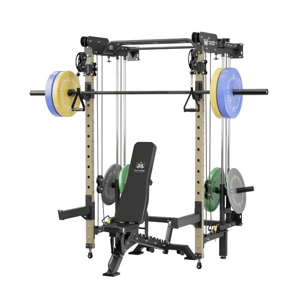 MAJOR FITNESS All-In-One Home Gym Folding Power Rack Lightning F35
