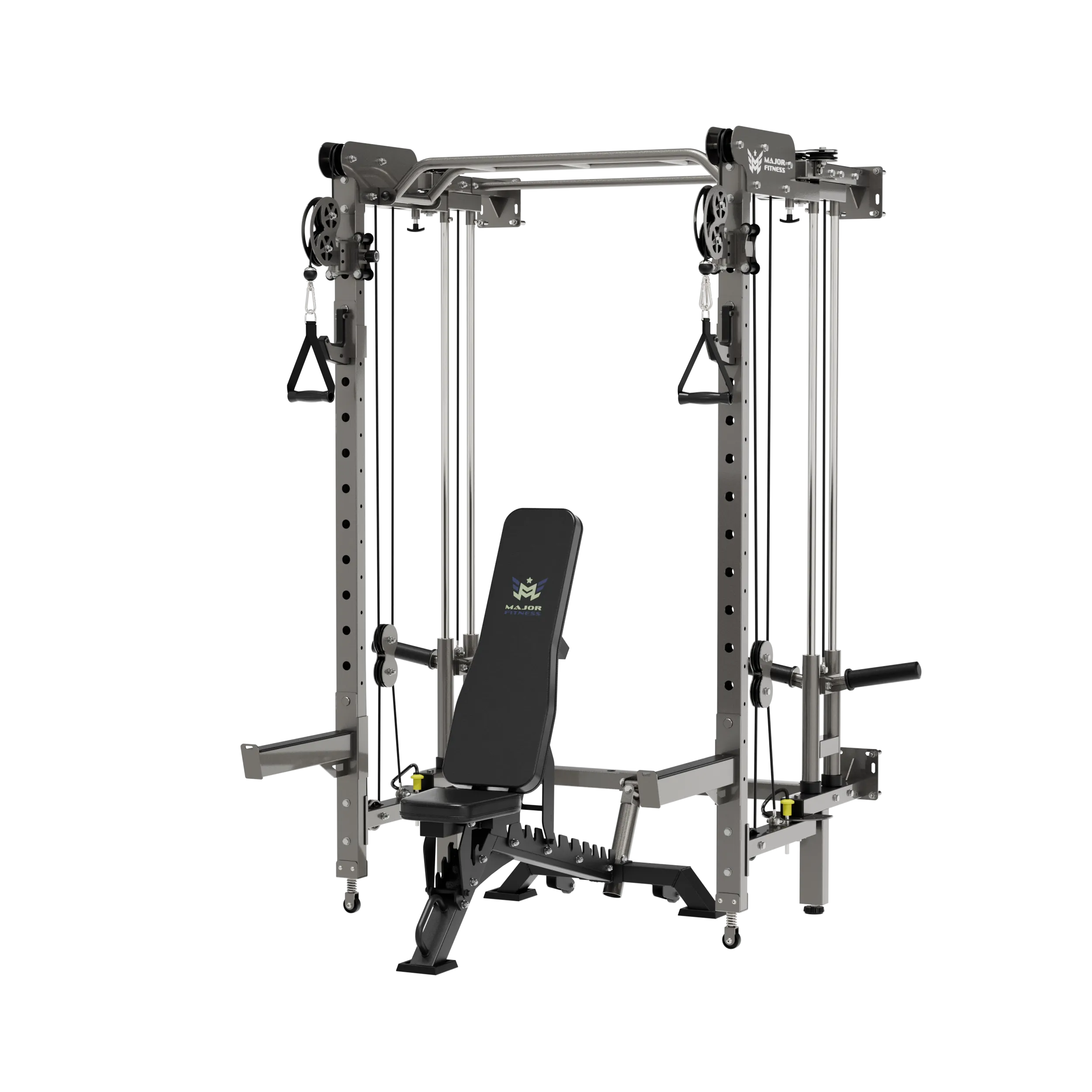 MAJOR FITNESS All-In-One Home Gym Folding Power Rack Lightning F35