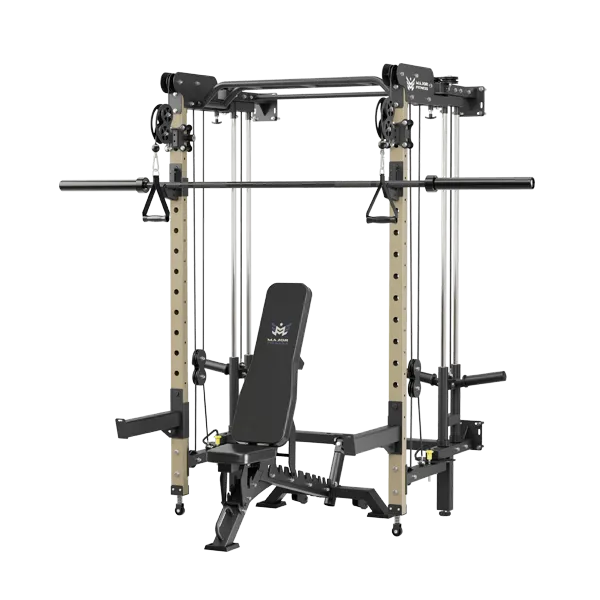 MAJOR FITNESS All-In-One Home Gym Folding Power Rack Lightning F35