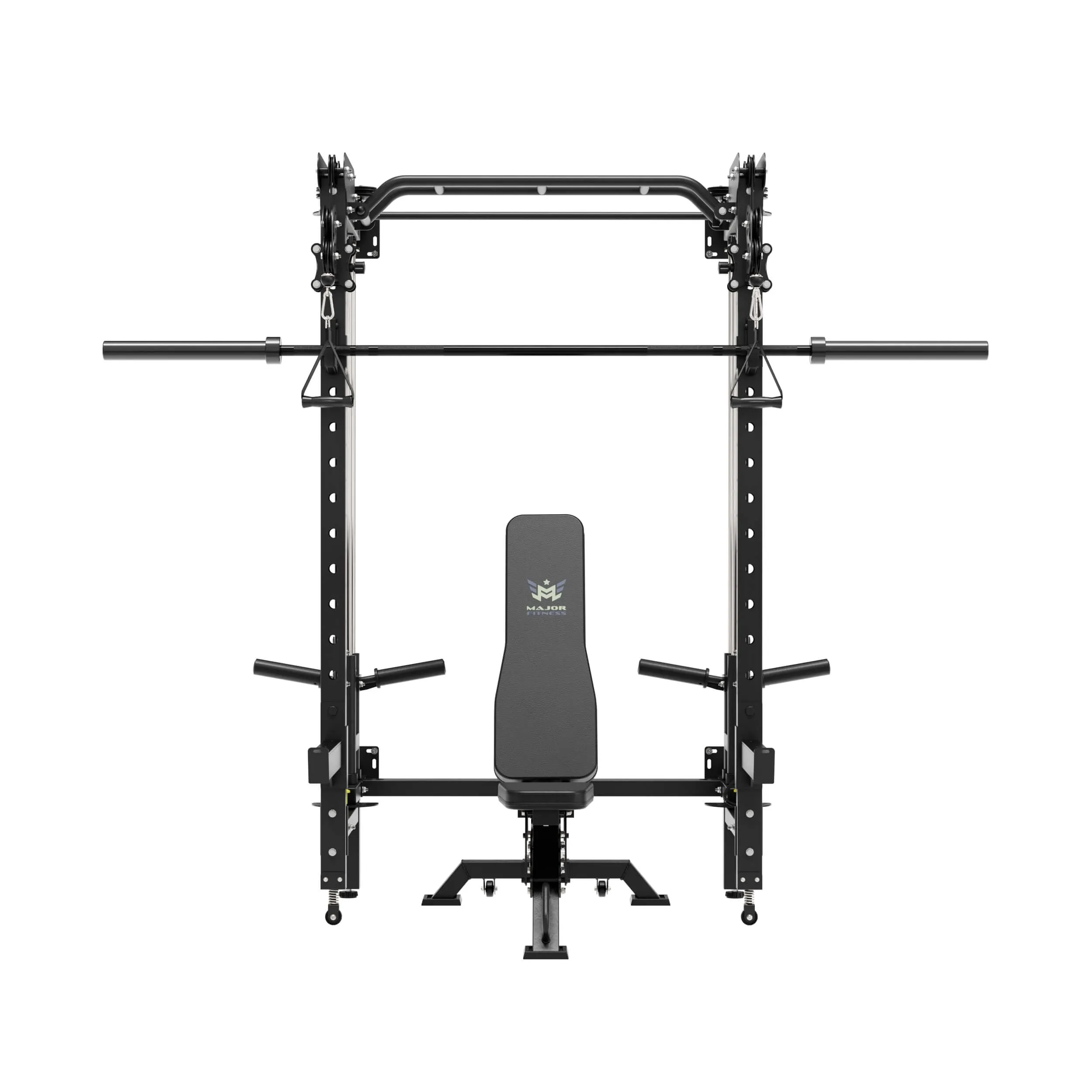 MAJOR FITNESS All-In-One Home Gym Folding Power Rack Lightning F35