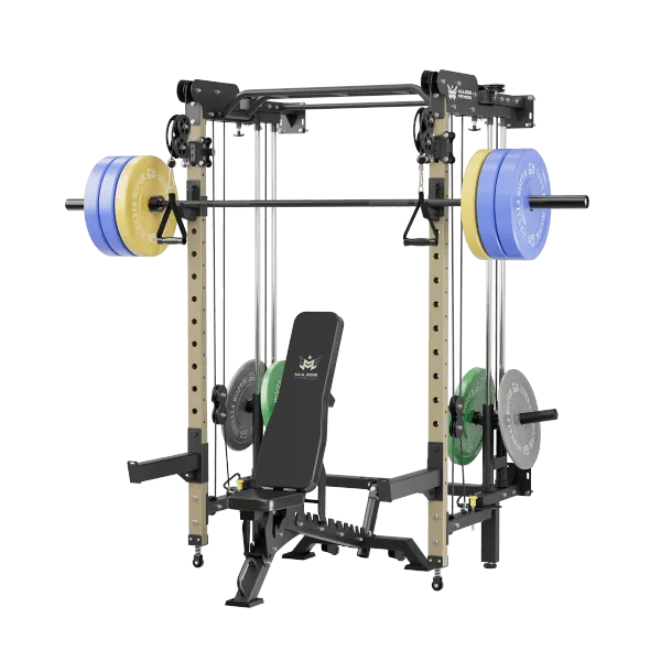MAJOR FITNESS All-In-One Home Gym Folding Power Rack Lightning F35