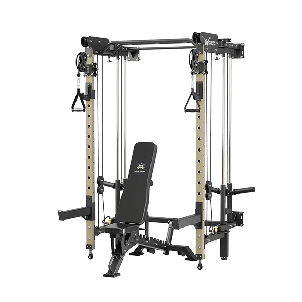 MAJOR FITNESS All-In-One Home Gym Folding Power Rack Lightning F35