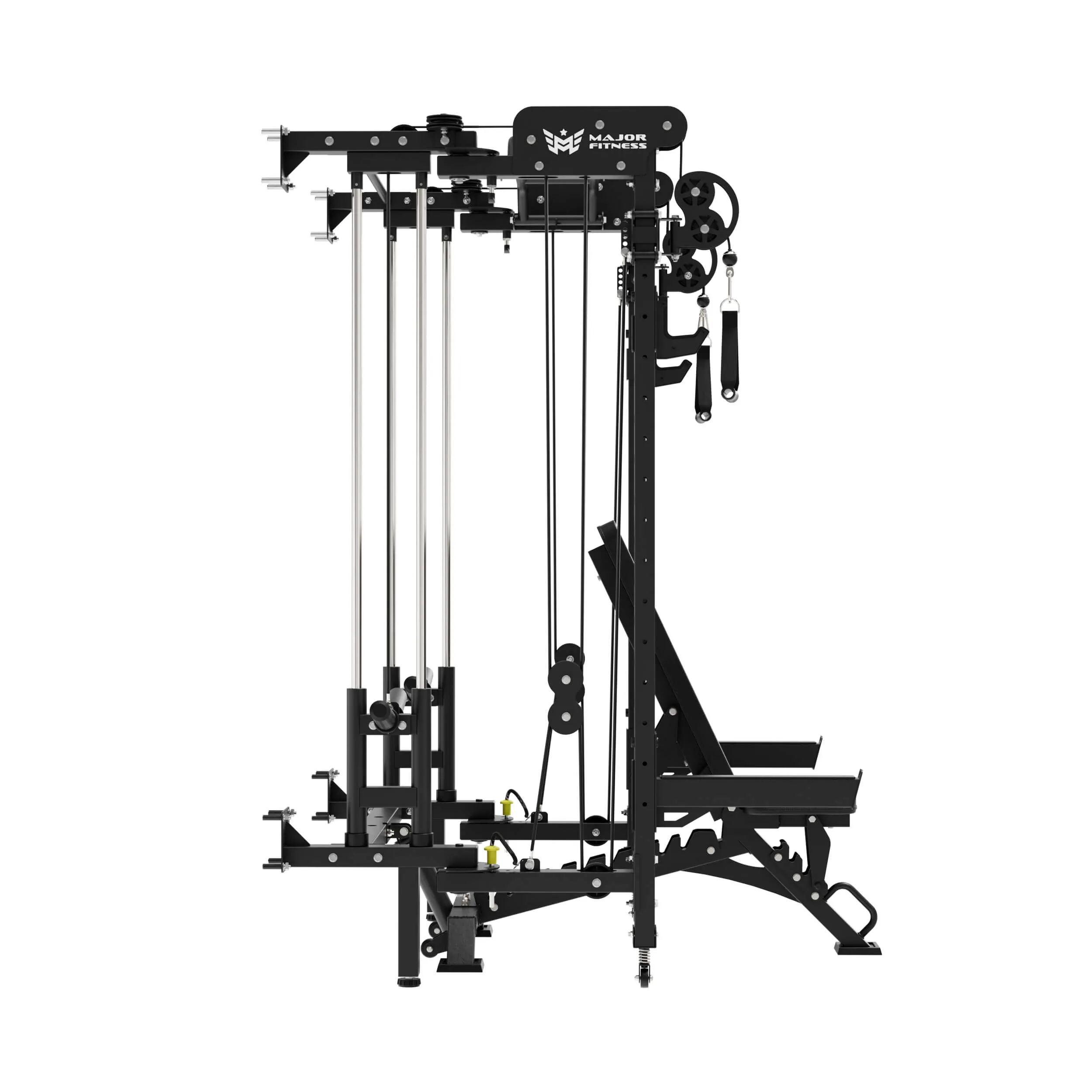 MAJOR FITNESS All-In-One Home Gym Folding Power Rack Lightning F35
