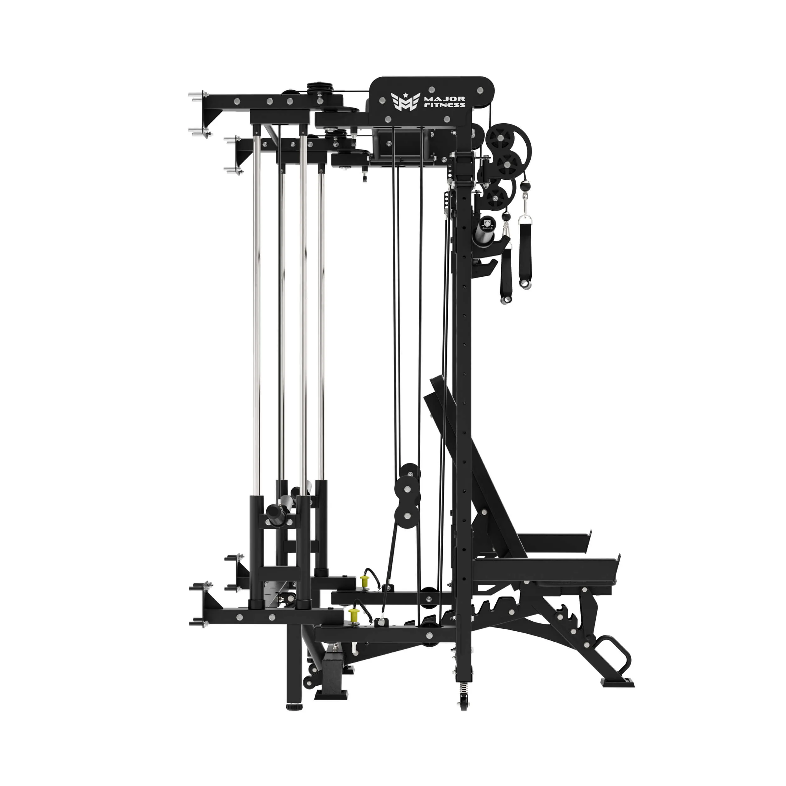 MAJOR FITNESS All-In-One Home Gym Folding Power Rack Lightning F35