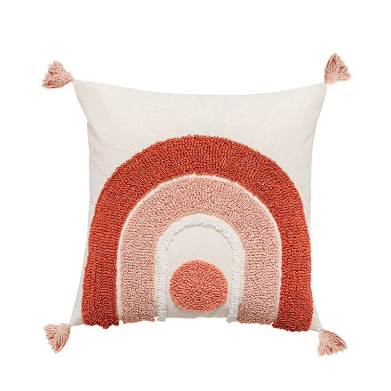 Moroccan Scatter Cushion - Warm Rainbow