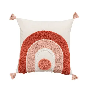 Moroccan Scatter Cushion - Warm Rainbow
