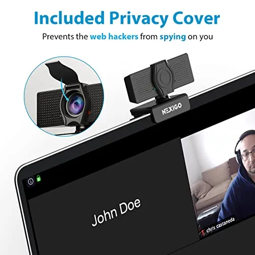NexiGo N60 1080P Webcam with Microphone