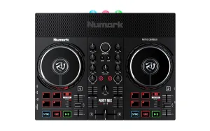 Numark PARTY MIX LIVE DJ Controller w/ Built-In Light Show & Speaker