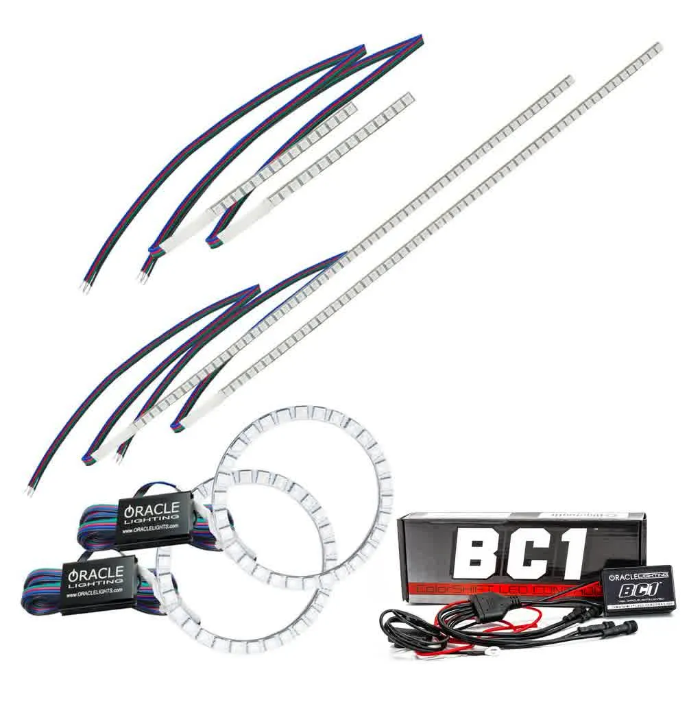 Oracle Headlight DRL   Halo Upgrade Kit Honda Ridgeline (16-18) [ColorSHIFT] w/ or w/o Controller