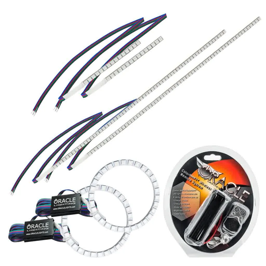 Oracle Headlight DRL   Halo Upgrade Kit Honda Ridgeline (16-18) [ColorSHIFT] w/ or w/o Controller