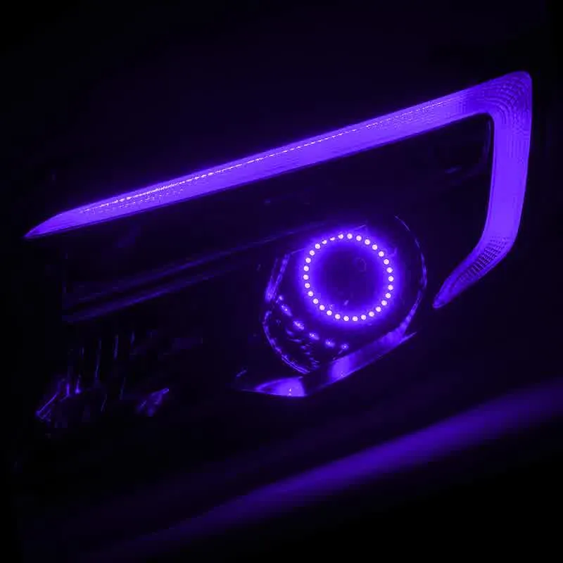 Oracle Headlight DRL   Halo Upgrade Kit Honda Ridgeline (16-18) [ColorSHIFT] w/ or w/o Controller