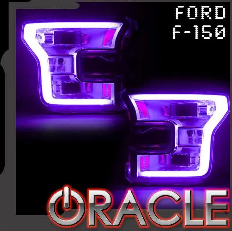 Oracle Headlight DRL Upgrade Kit Ford F150 (15-17) [ColorSHIFT] w/ or w/o Controller