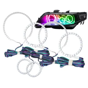 Oracle LED Headlight Halo Kit Acura TSX (2004-2007) Multicolored