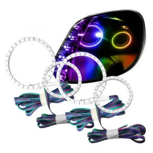 Oracle LED Headlight Halo Kit Aston Martin Vantage (2007-2012) Multicolored