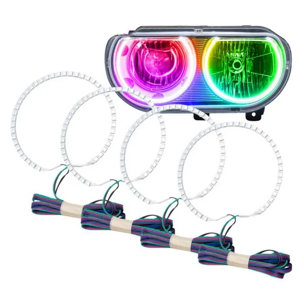 Oracle LED Headlight Halo Kit Dodge Challenger (2008-2014) Projector or Non-Projector Headlight