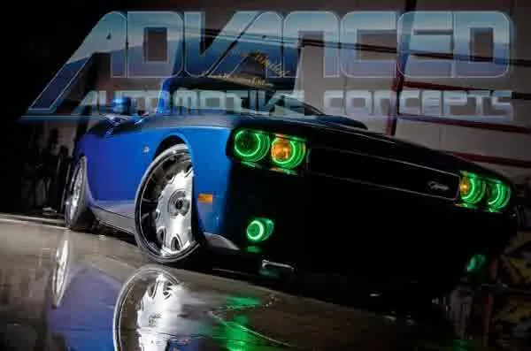 Oracle LED Headlight Halo Kit Dodge Challenger (2008-2014) Projector or Non-Projector Headlight