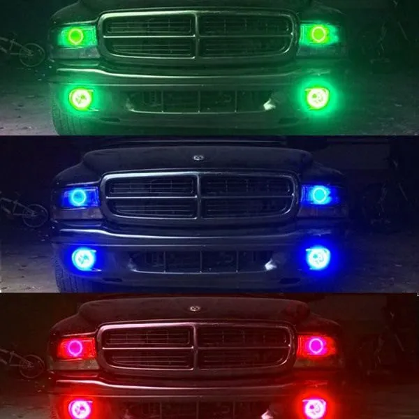 Oracle LED Headlight Halo Kit Dodge Durango (1998-2003) Multicolored