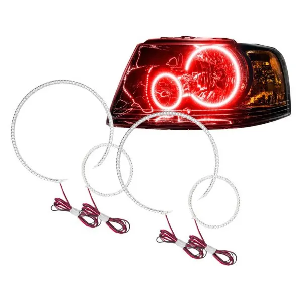 Oracle LED Headlight Halo Kit Ford Expedition (2003-2006) Multicolored