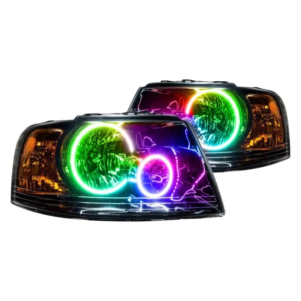 Oracle LED Headlight Halo Kit Ford Expedition (2003-2006) Multicolored