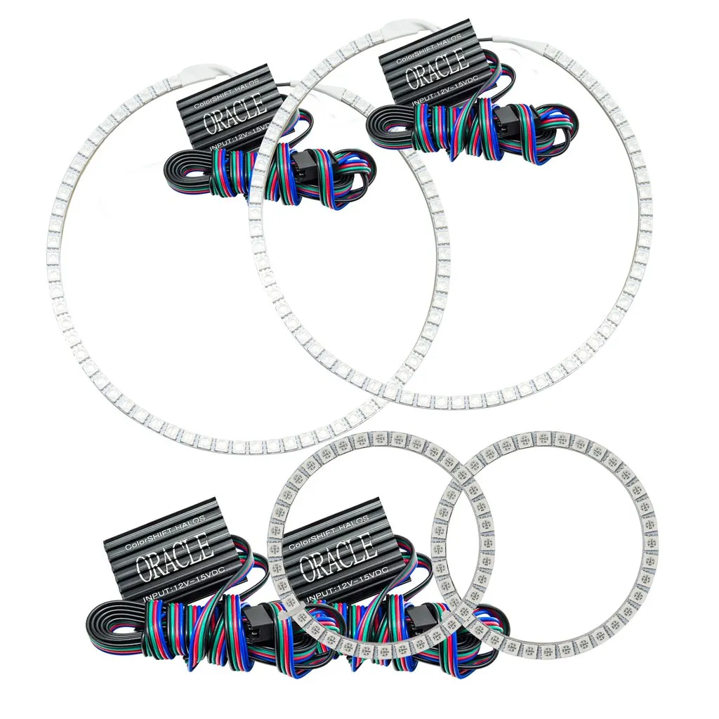 Oracle LED Headlight Halo Kit Ford Expedition (2003-2006) Multicolored