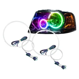 Oracle LED Headlight Halo Kit Ford Expedition (2003-2006) Multicolored