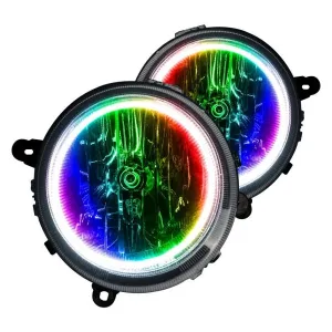 Oracle LED Headlight Halo Rings Jeep Compass (2007-2010) Multicolored RGB