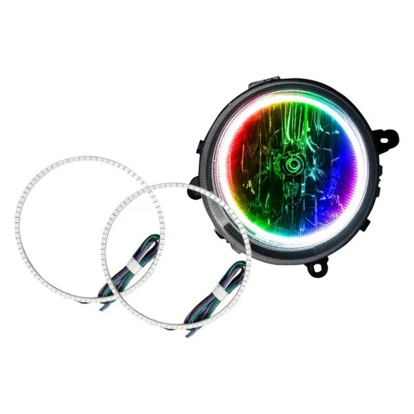 Oracle LED Headlight Halo Rings Jeep Compass (2007-2010) Multicolored RGB