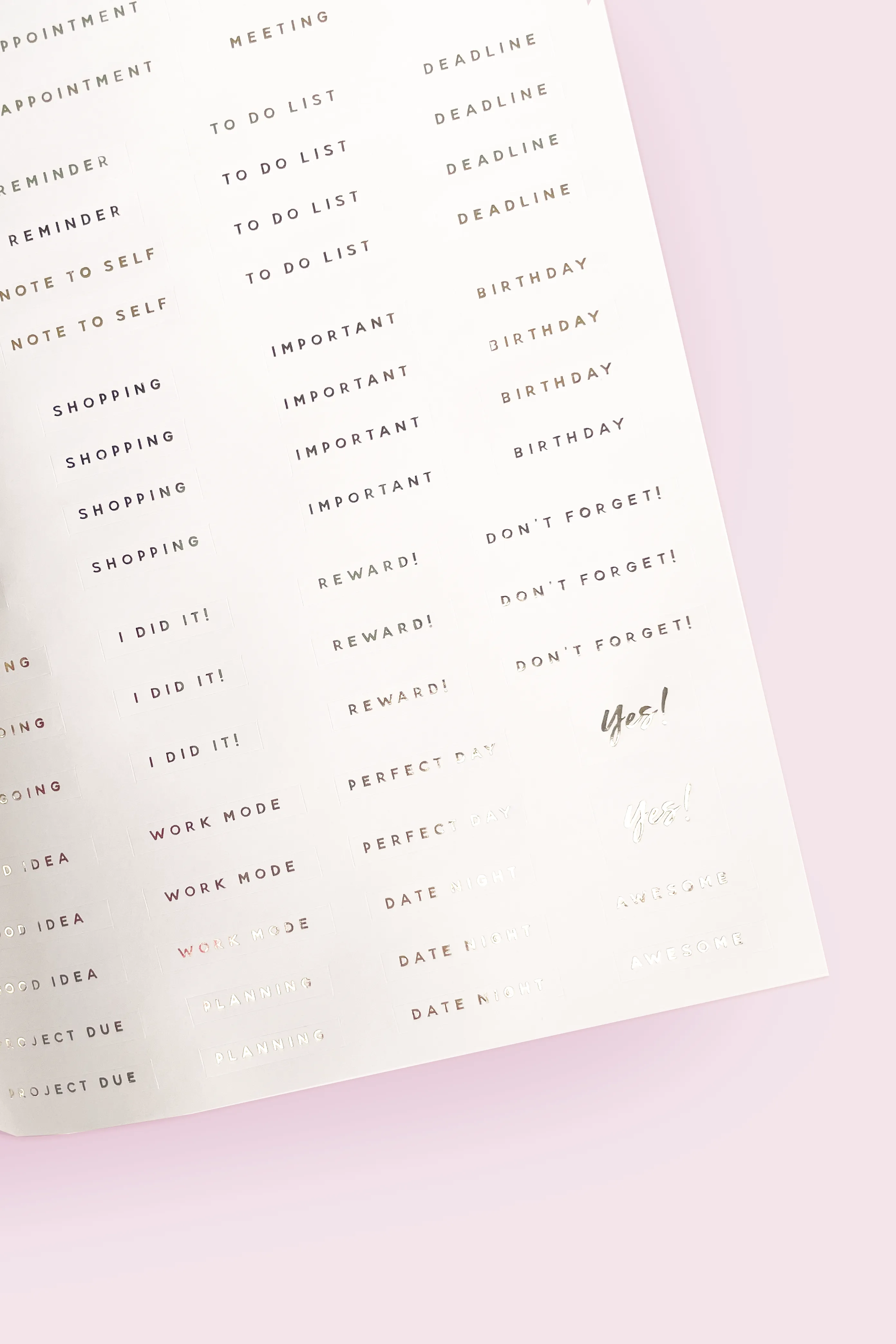 Orange Garden Hardbound Undated Planner