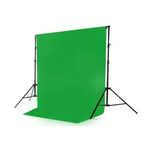 Portable Multipurpose Green Screen Fabric Adjustable Tripod Background for Photo, Video, Live Game