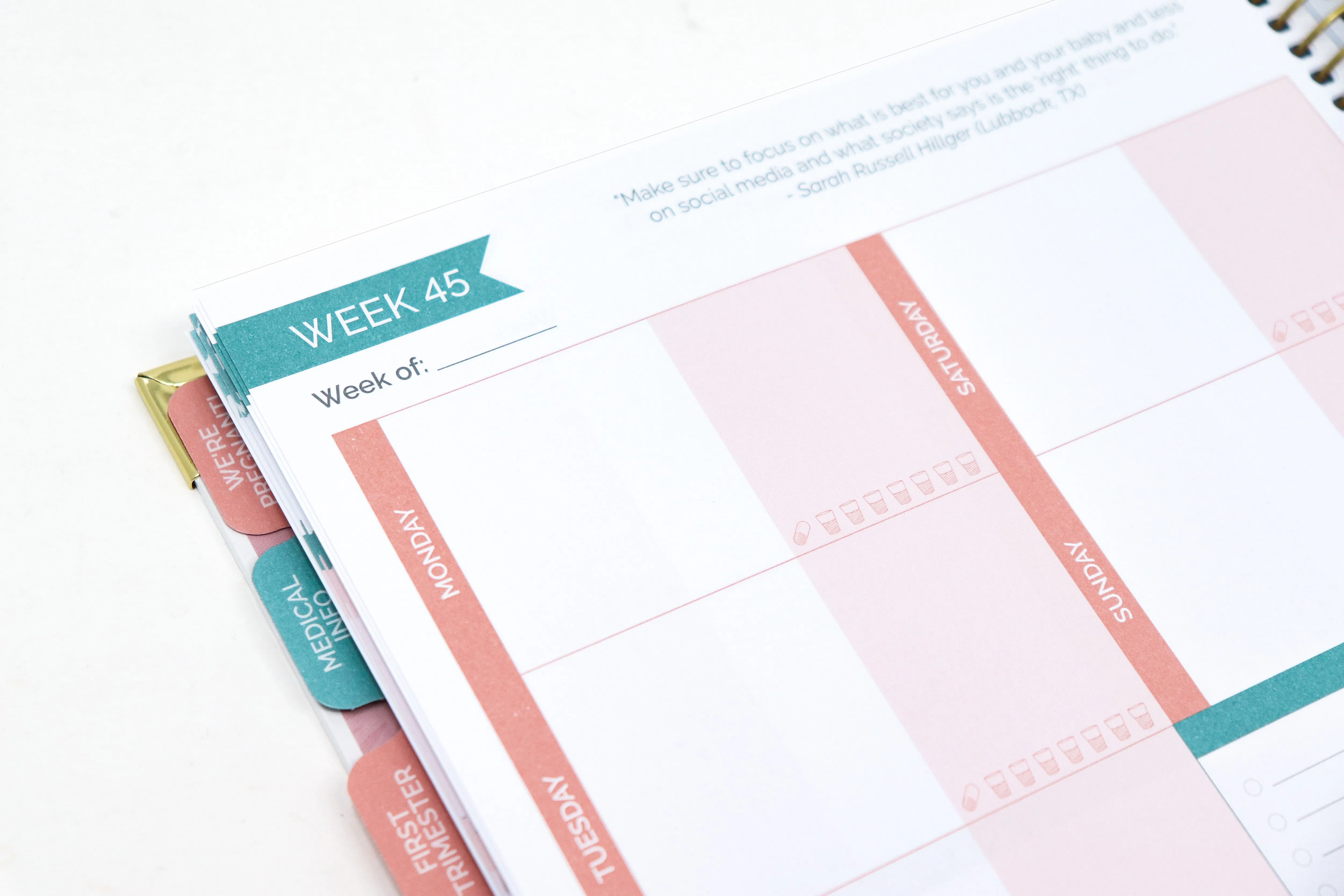 Pregnancy & Baby's First Year Planner & Calendar, Planning for Joy®