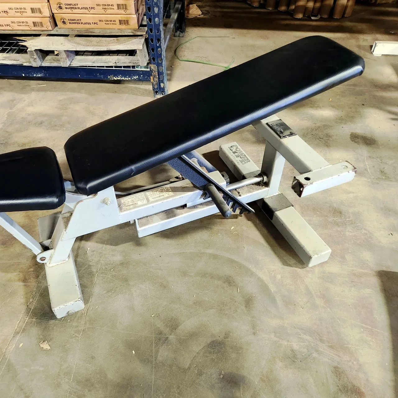 Refurbished Power Lift Fully Adjustable Weight Bench