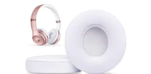 Replacement earpads for Beats Solo2/Solo3 Wireless Bluetooth - White
