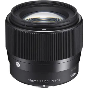 Sigma 56mm f/1.4 DC DN Contemporary Lens for Sony E-Mount