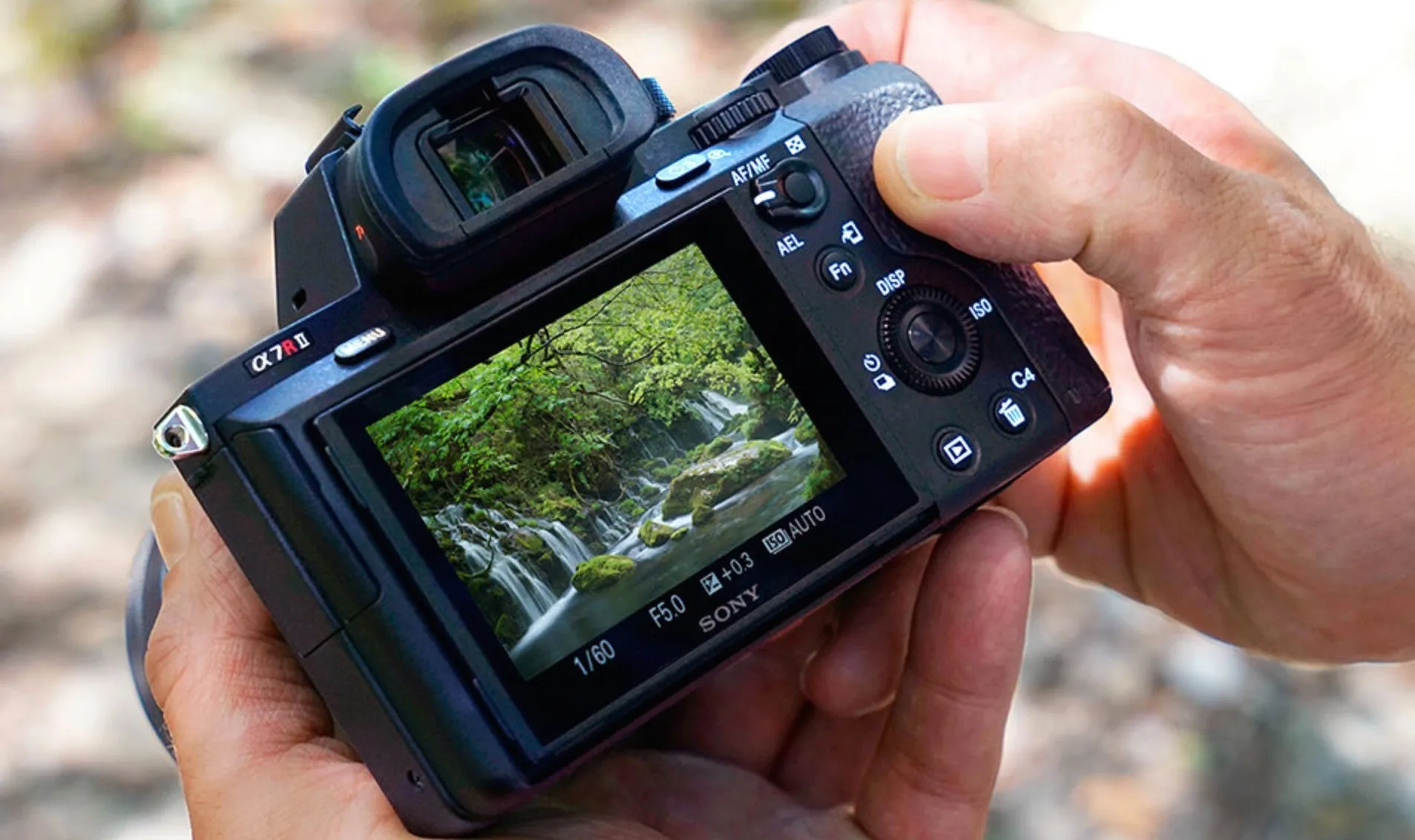 Sony Alpha a7R II Mirrorless Digital Camera (Body Only) with Tascam DR-10SG Portable Stereo Recorder