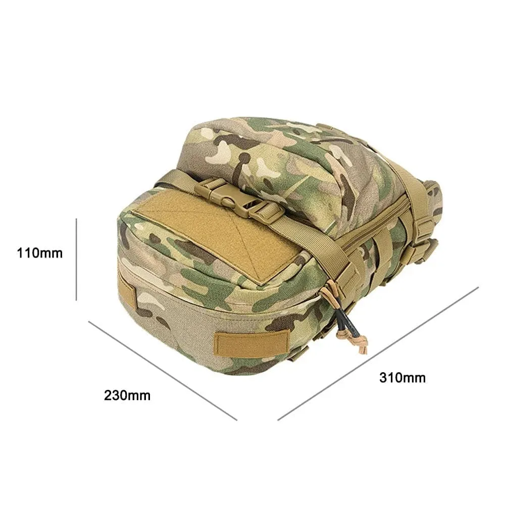 Tacticals Backpack Lightweight Hydration Pack Water Bladder Carriers 1000D Oxford Cloth for Outdoor Camping Climbing Huntings