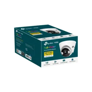TP-Link VIGI 4MP C440(4mm) Full-Colour Turret Network Camera, 4mm Lens, Smart Detection, 3YW