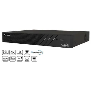 TruVision 8 Channel Network Video Recorder, 2TB, TVN-1208S-2T