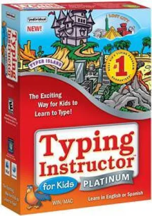 TYPING INSTRUCTOR FOR KIDS PLATINUM (WIN 2000,XP,VISTA,WIN 7,WIN 8-MAC 10.4 OR LATER)