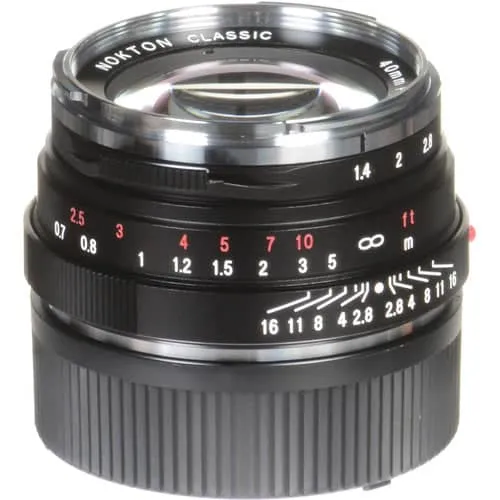Voigtlander Nokton Classic 40mm f/1.4 MC Lens