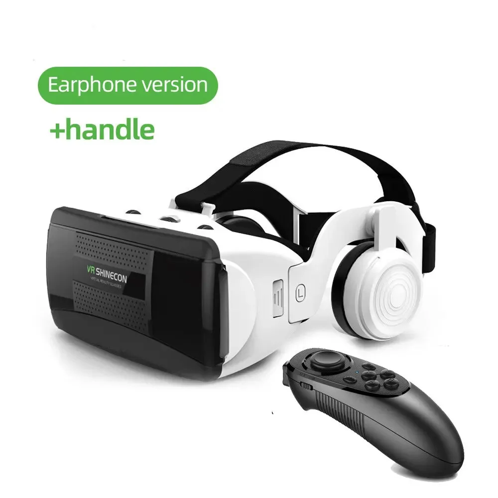 VR Virtual Reality Headsets 3D Glasses Box Compatible with lPhone & Android Phone