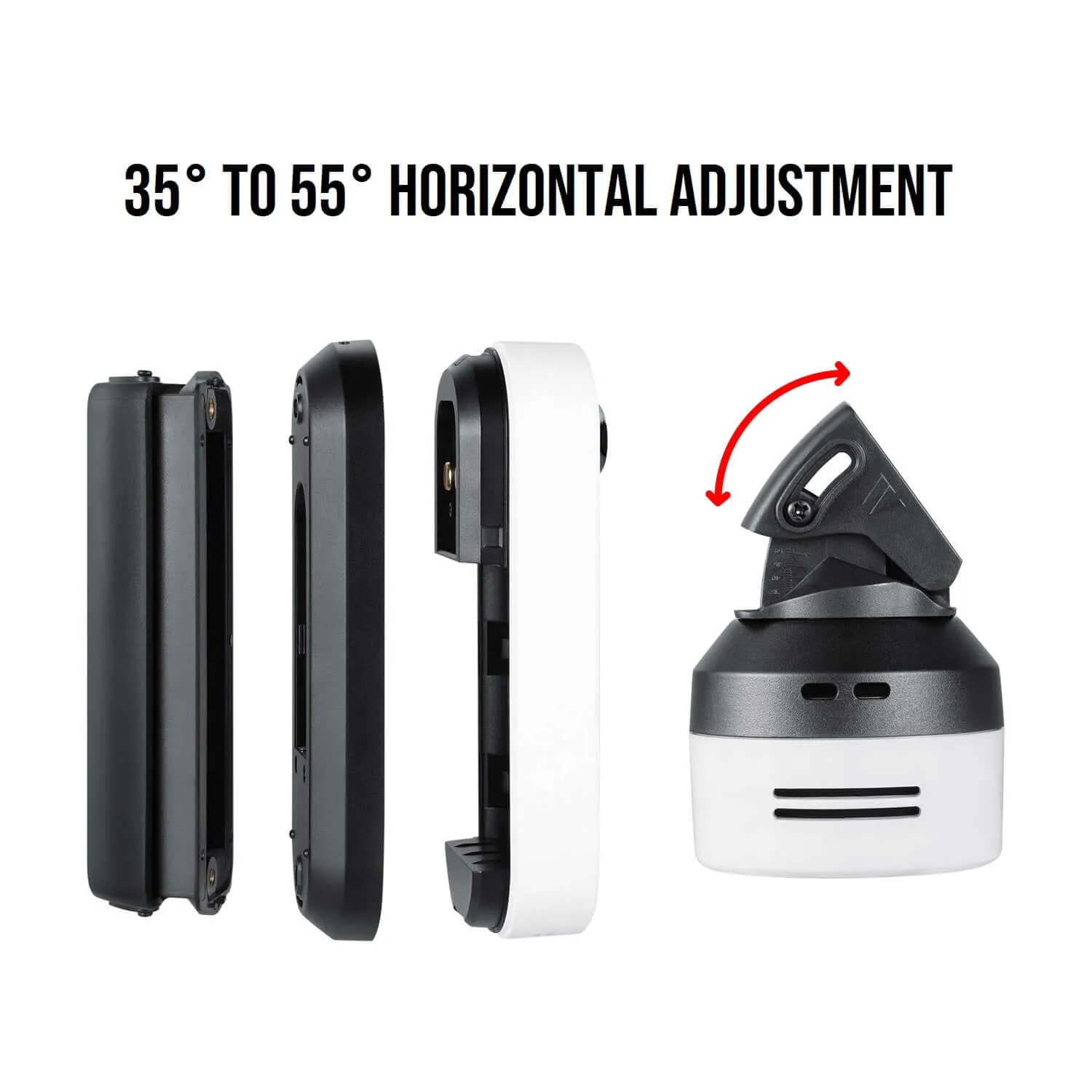 Wasserstein Horizontal Wedge Wall Mount for Arlo Essential Wire-Free Video Doorbell