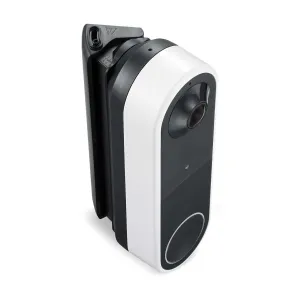 Wasserstein Horizontal Wedge Wall Mount for Arlo Essential Wire-Free Video Doorbell