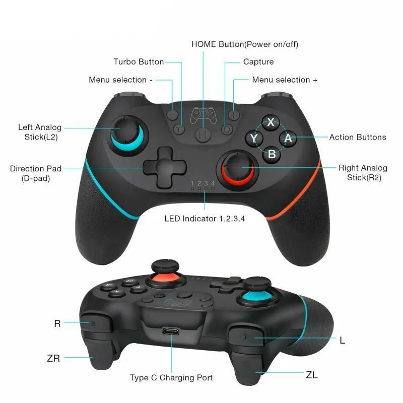 Wireless Controller - Yellow